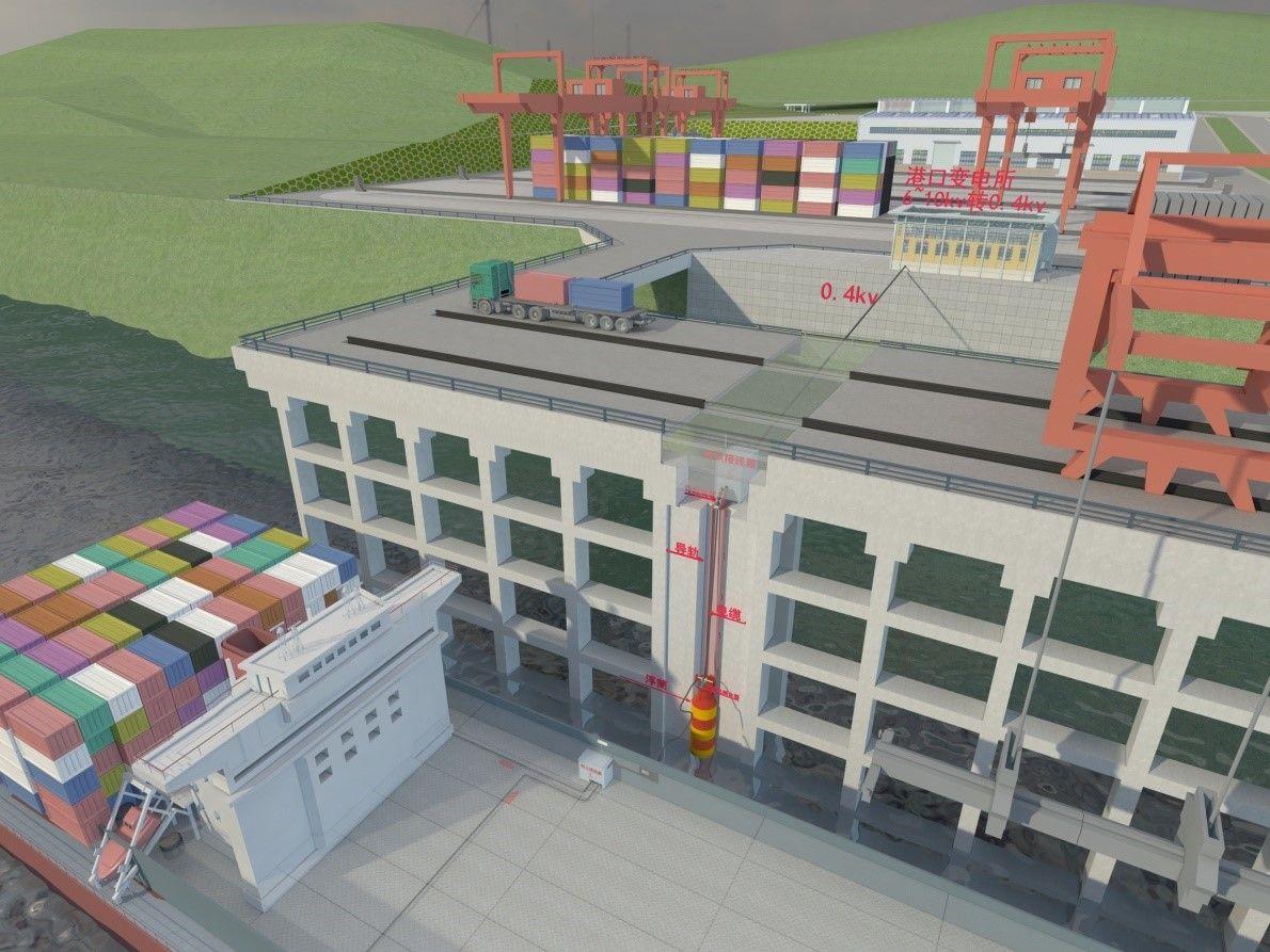 大水位差码头船用岸电系统关键技术研究