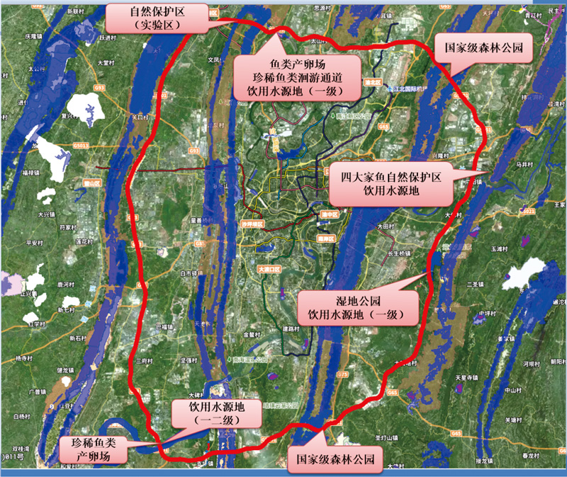 高速公路环境敏感要素甄别