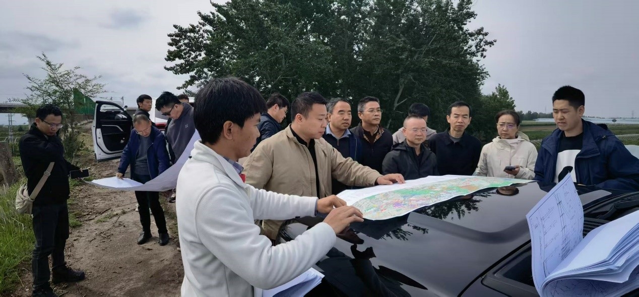 集团技术中心赴山西阳城至运城高速公路项目开展现场踏勘及技术指导