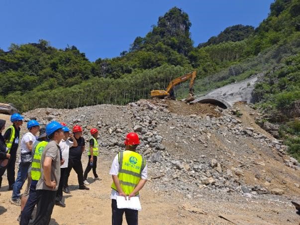 公路一院开展广西宜上高速隧道设计回访暨风险隐患排查专项行动
