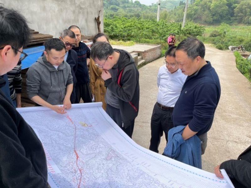 重庆至赤水至叙永（重庆段）高速公路顺利通过定测外业验收2