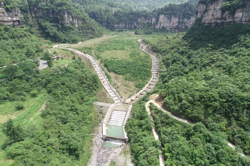 石板沟大型弃渣场全景