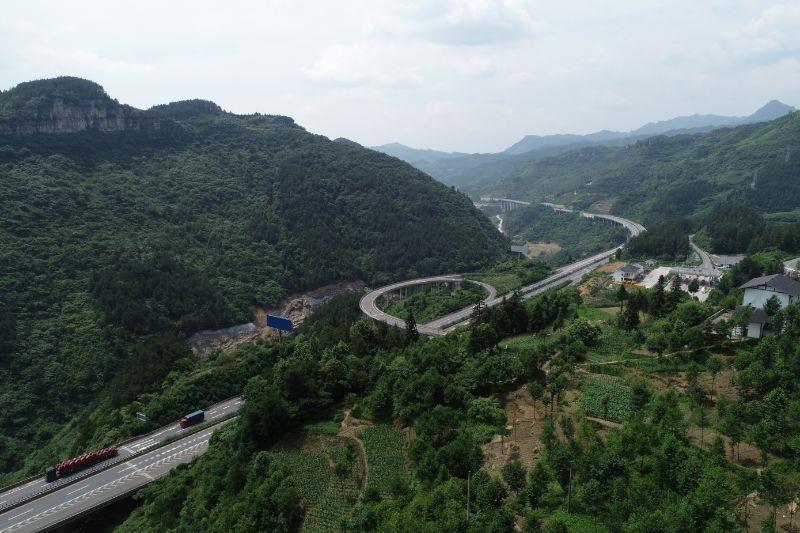 鱼枧水库段路线全景