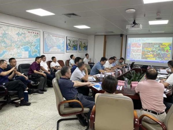 惠坪高速项目组赴深圳市交通运输委员会汇报惠坪高速初设方案