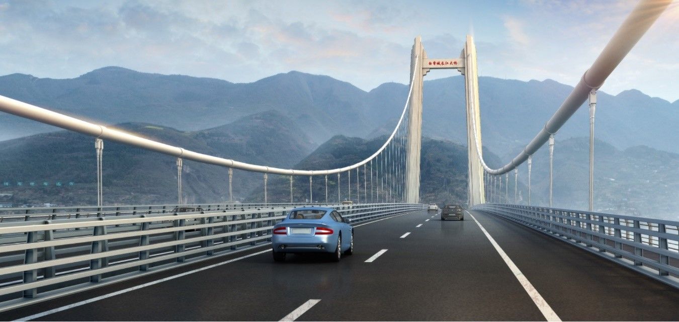 大桥建成BIM仿真