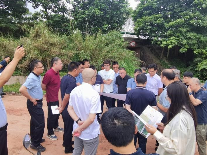 梧州-玉林-钦州公路（玉林至浦北段）段施工图设计外业验收会圆满结束