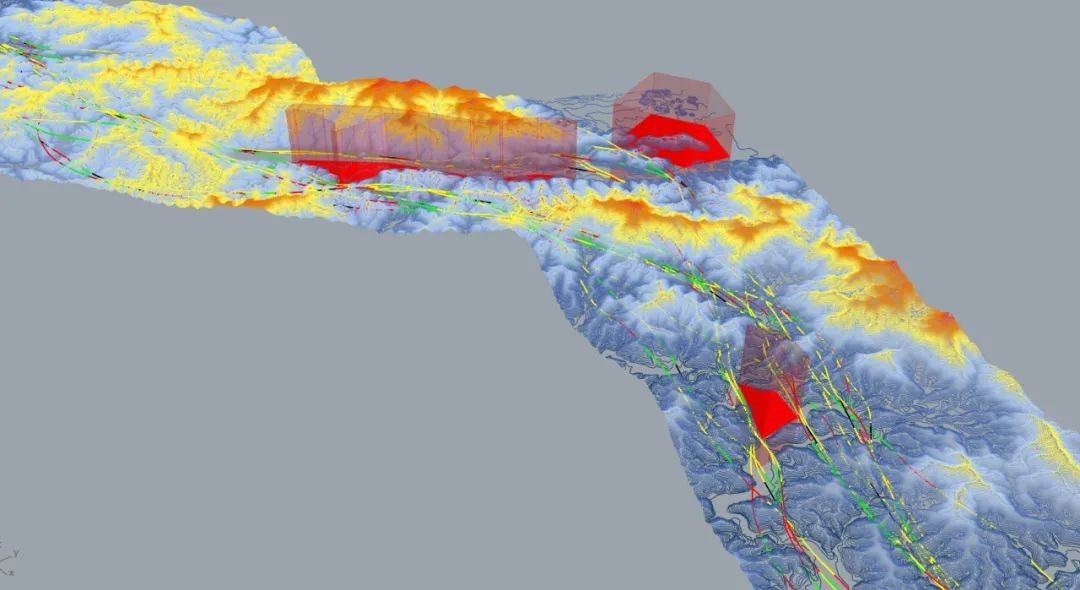 软件3D建模及选线模型