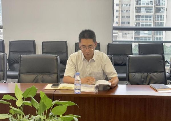 渝勘院党支部召开主题教育第一批总结暨第二批推进会议3