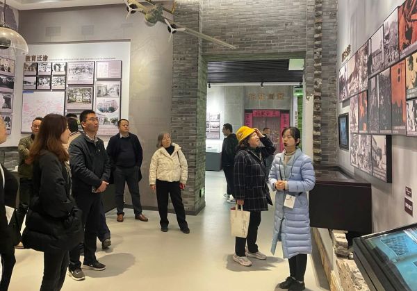 渝勘院党支部开展“追忆抗战历史 凝聚奋进力量”主题教育实地践学活动2